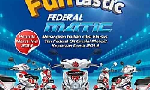 Ikutan Funtastic Federal Matic, Menangkan Lima Motor Matic