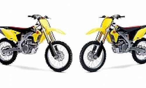 Duo Motorcross Suzuki Garuk Tanah Amerika