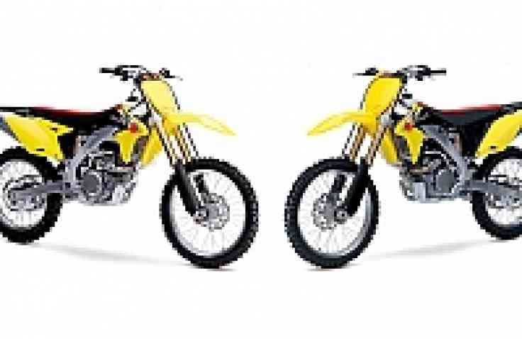 Duo Motorcross Suzuki Garuk Tanah Amerika