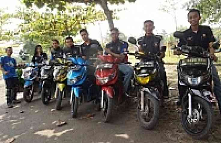 Komunitas Skutik Yamaha Jajal Federal Oil Y-Matic