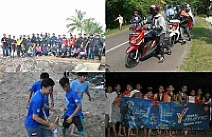 SGCI Touring Gabungan Sekaligus Lantik Anggota Baru