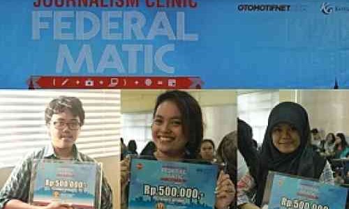 Pemenang Artikel Favorit Journalism Clinic Federal Matic di UNPAD