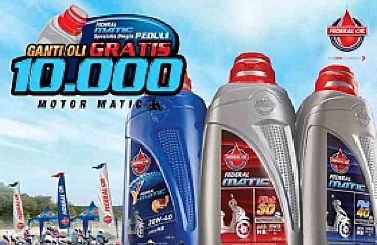 Yuk, Ikutan Selfie Competition Di Ajang Federal Matic Peduli Ganti Oli Gratis 10.000 Motor Matic