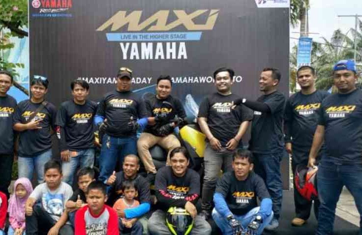 Maxi Yamaha Day Sambangi Palembang