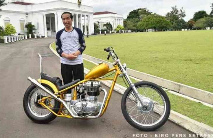 Initip Spek dan Harga Motor Chopper Jokowi yuk... 