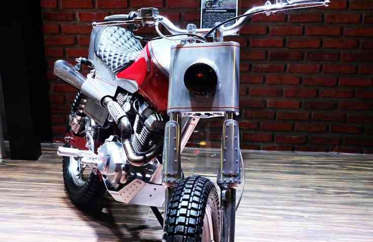 Yuk Intip Spek Modifikasi Flat Track Honda CB150 Verza Milik AHM