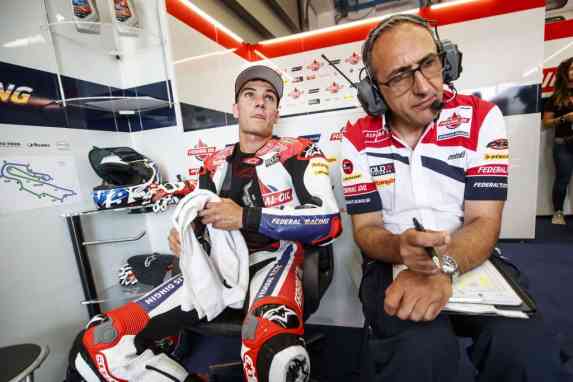 Tantangan di Moto2 Mugello 2018, Kendala Pada Traksi