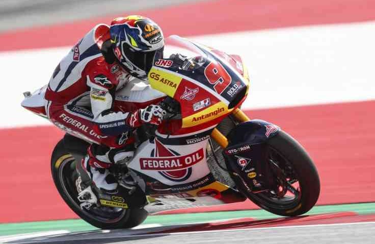 Jorge Navarro Nyaris Start Dari Front Row di Moto2 Austria