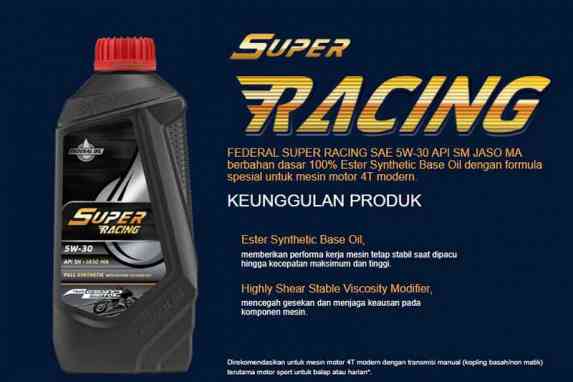 Federal Super Racing, Bisa Buat Motor  Balap dan Harian