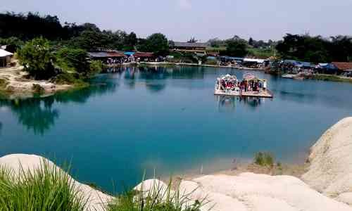 Danau Biru Cisoka Tempat Wisata Di Tengah Kampung