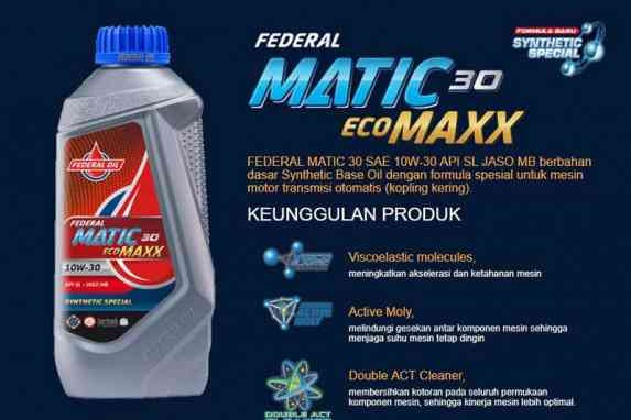 Buat Mesin Motor Matikmu Special Dengan Federal Matic Ecomaxx 