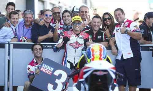 Jorge Navarro Akan Start di Baris Depan Moto2 Aragon 2018