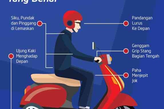 Posisi Berkendara Yang Benar Untuk Pengguna Motor Matik