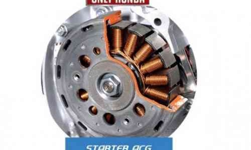 Dengan Teknologi ACG Starter, Bikin Motor Matic Honda Tidak Bersuara Kasar