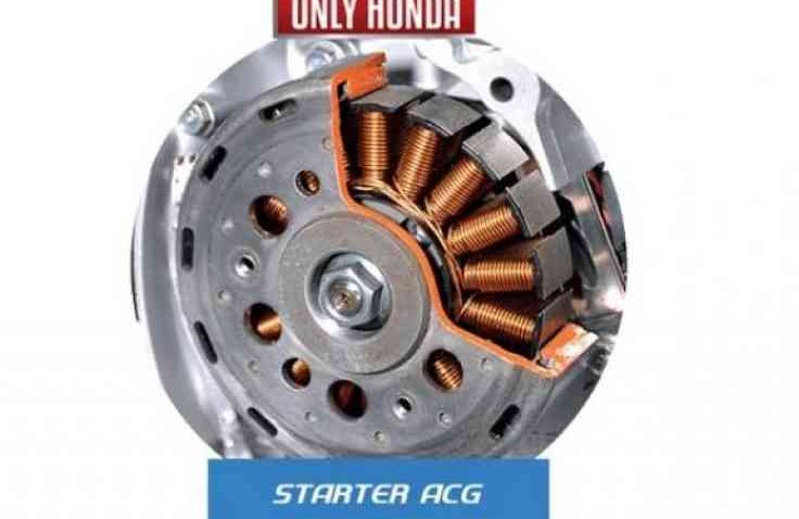 Dengan Teknologi ACG Starter, Bikin Motor Matic Honda Tidak Bersuara Kasar