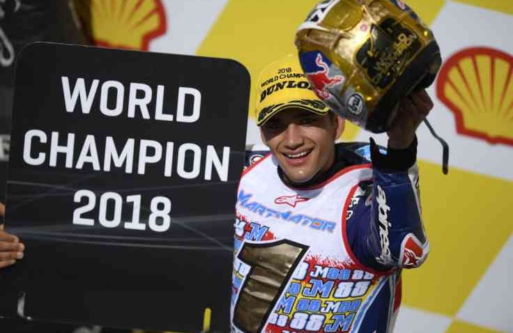 Selamat ! Jorge Martin Juara Dunia Moto3 2018