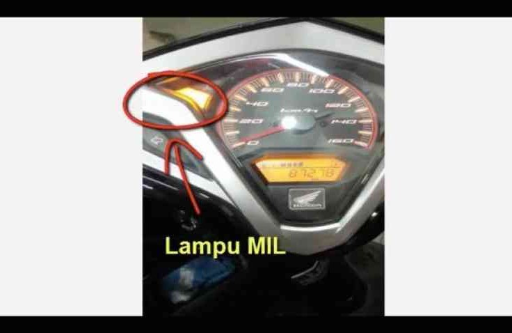 Lampu MIL Motor Honda Anda Nyala Terus ? Yuk Cari Tahu Masalahnya 