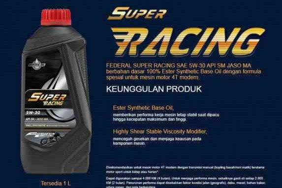 Federal Super Racing Bikin Motormu Makin Ngacir