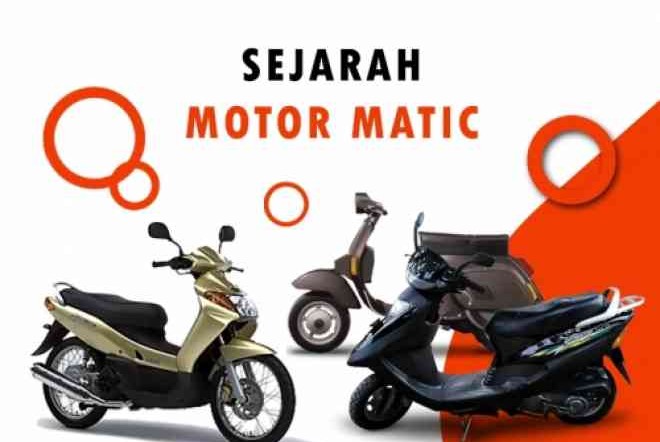 Ini Sejarahnya Motor Matik, Bukan Yamaha Nouvo Yang Pertama