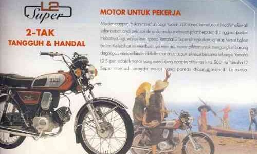 Yamaha L2 Super Motor Sport Pertama Yamaha
