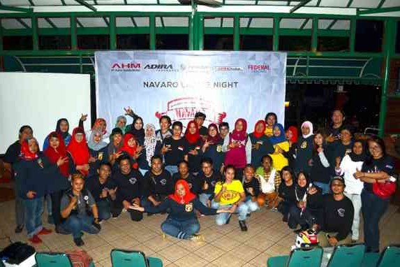 Navaro Ladies Nite, Beri Edukasi Kepada Puluhan Lady Bikers
