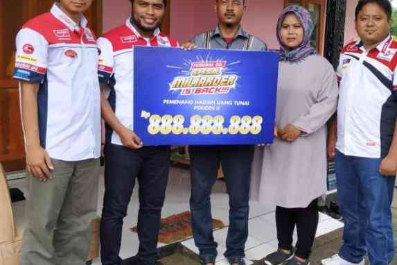Sah ! Pemenang Utama Federal Oil Spesial Miliarder Is Back Periode 2 Terima Hadiah