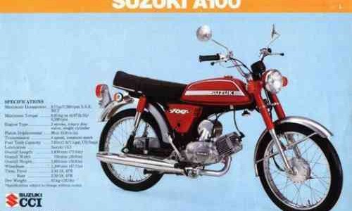 Suzuki A100 Motor Paling Keren di Zamannya
