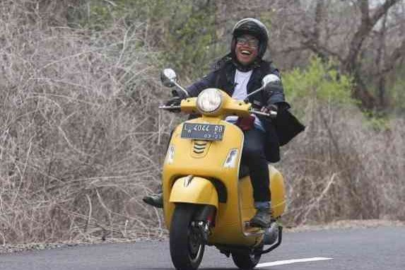 Tips Mudik Aman dan Nyaman Pakai Skuter Vespa