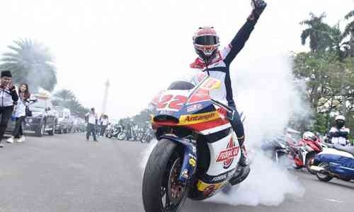 Keliling Jakarta, Sam Lowes Kagum Dan Bangga Dengan Kota Jakarta