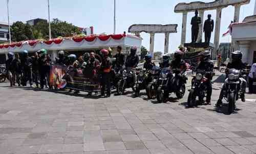 Eratkan Persatuan, HMPCI Gelar Touring Merdeka 2019