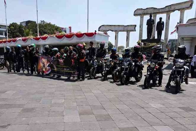 Eratkan Persatuan, HMPCI Gelar Touring Merdeka 2019