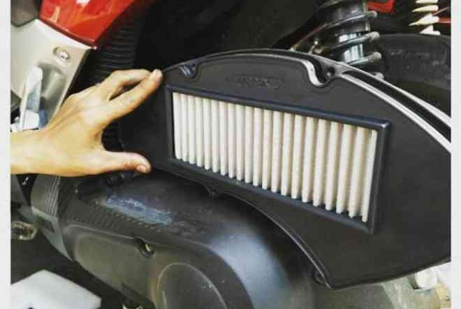 Cara Mudah Membersihkan Filter Udara Motor Matic