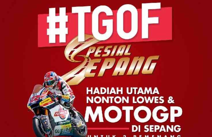 Jangan Lupa Ikutan #TGOF Hadiahnya #DiajakFederalOilKeSepang 