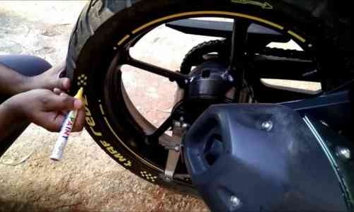 Cuma Modal Spidol, Ban Motor Kamu Bisa Tampil Keren