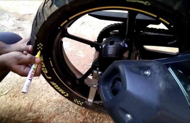 Cuma Modal Spidol, Ban Motor Kamu Bisa Tampil Keren