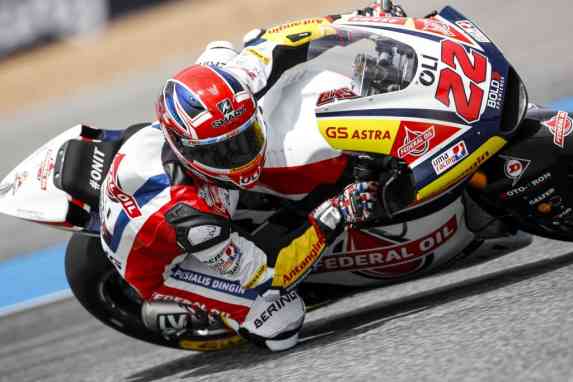 Salah Pakai Ban Depan, Sam Lowes Hilang Saat Balapan Moto2 Thailand