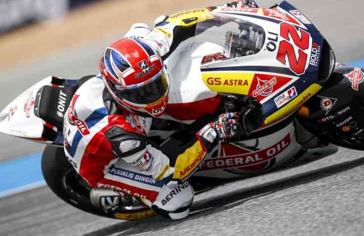 Salah Pakai Ban Depan, Sam Lowes Hilang Saat Balapan Moto2 Thailand