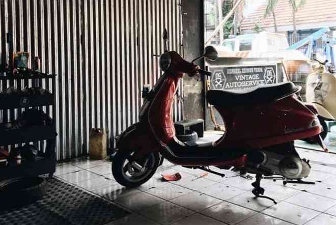 Rekomendasi Bengkel Motor Vespa di Jakarta
