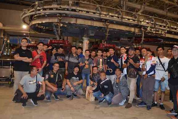 Aktivitas Hari Pertama Diajak Federal Oil ke Sepang 2019