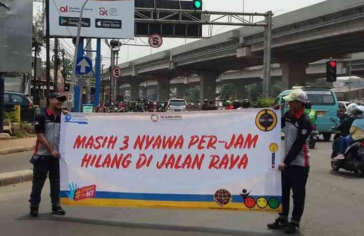Pegiat Aksi Keselamatan Berkendara Ajak Masyarakat Disiplin Berlalulintas