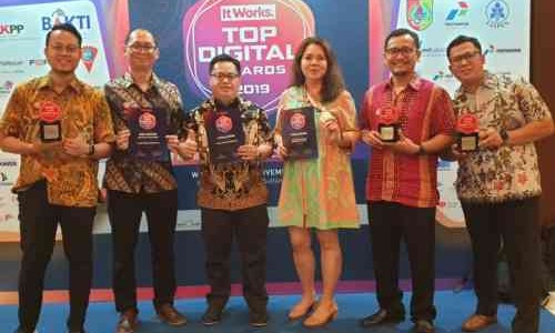 Federal Karyatama Raih 3 Penghargaan Di Ajang Top Digital Award 2019