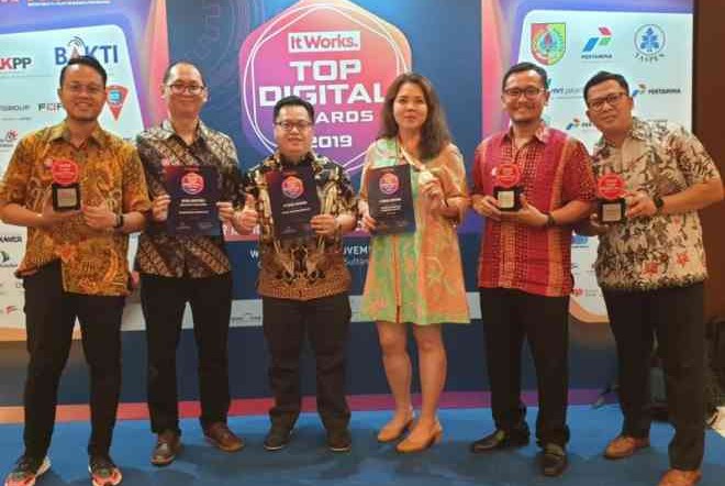 Federal Karyatama Raih 3 Penghargaan Di Ajang Top Digital Award 2019