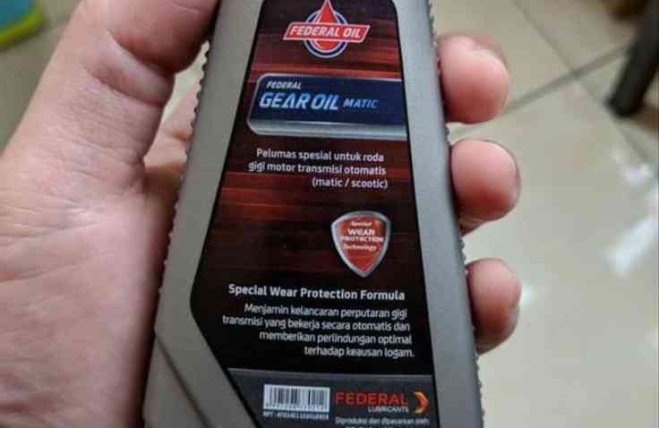 Federal Gear Matic, Oli Transmisi Untuk Semua Motor Matic