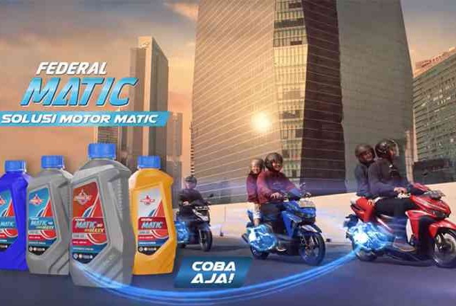 Federal Matic Solusi Untuk Motor Matic Kamu, Coba Aja!