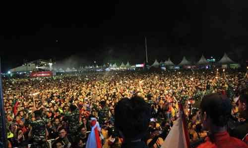 Puluhan Ribu Bikers Honda Hadiri Honda Bikers Day Nasional 2019