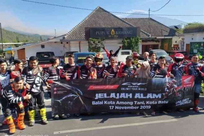 Serunya Komunitas Honda CRF150L Main Trabasan di Batu Malang