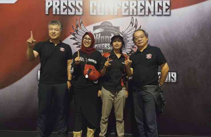 Demi Hadiri Honda Bikers Day 2019 2 Lady Bikers Ini Rela Riding Dari Palembang