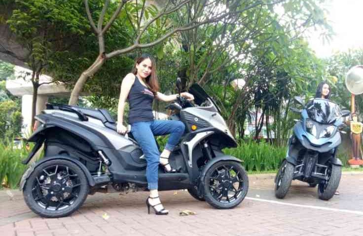 Sepeda Motor Roda Empat Qooder Resmi Dijual Di Indonesia