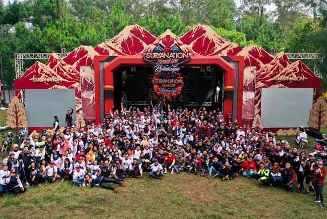 Ribuan Bikers Serbu Suryanation Motorland Ridescape