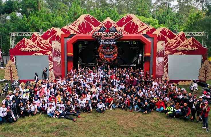 Ribuan Bikers Serbu Suryanation Motorland Ridescape